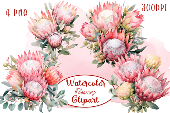 Download Winter Flowers Watercolor Collection - Flowers Collection