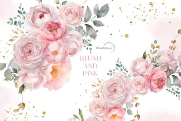 Download Blush Pink Flowers Clipart - Flowers clipart Collection
