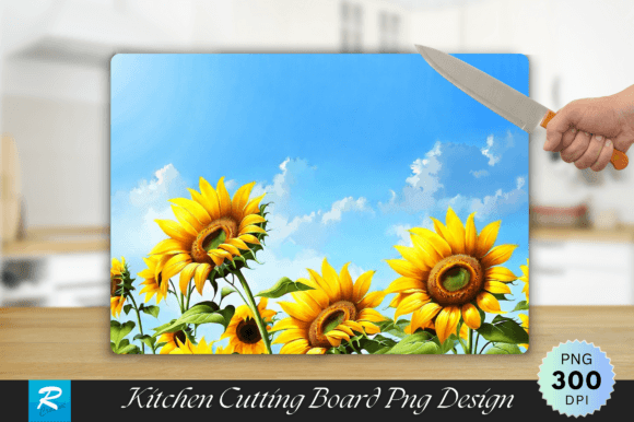 Download Common Sunflowers Cutting Board - Flowers Collection