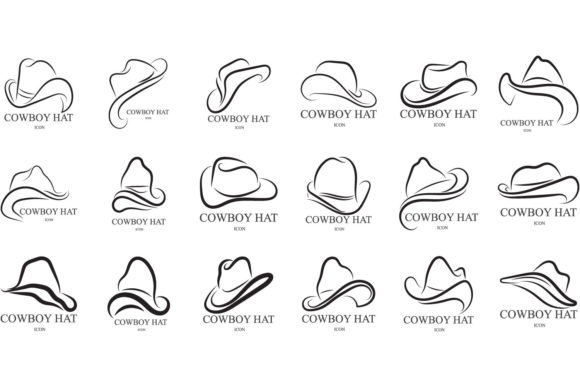 Download Cowboy Hat Logo Icon Vector Design - Premium Resources