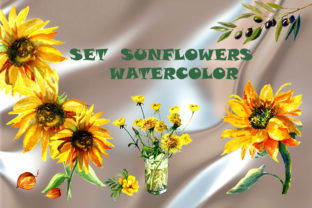 Download Set Sunflowers - Flowers Collection