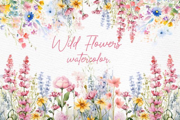 Download Spring Flowers Clipart Wild Flowers PNG - Flowers clipart Collection
