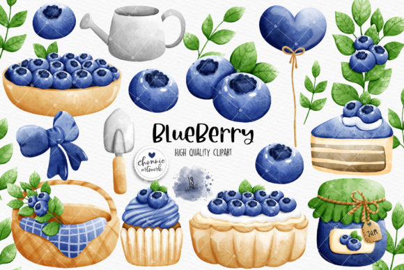 Download Blueberry Clipart, Huckleberry Clipart - Blueberry clipart Collection