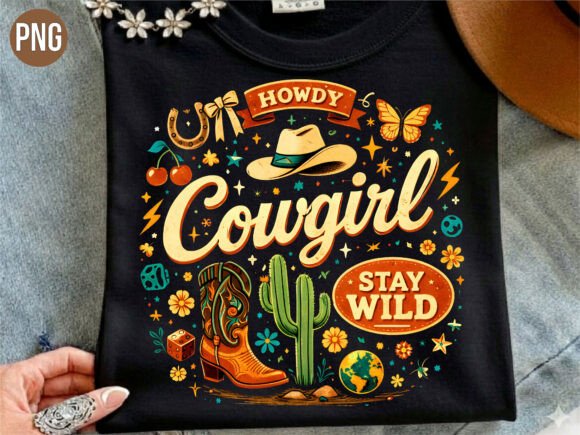 Download Howdy Cowgirl Stay Wild Western PNG - Wild western png Collection